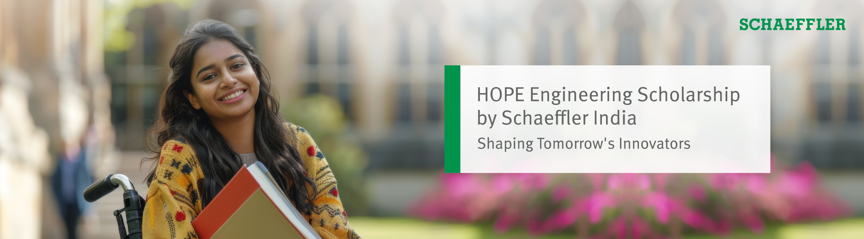 Schaeffler India HOPE Engineering Scholarship 2024 www.scholarships